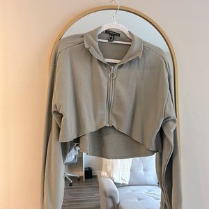 Forever 21 cropped jacket size M